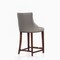 Manhattan Comfort Shubert Counter Stool in Dark Taupe - Set of 3 3-CS016-DT - alternate 3